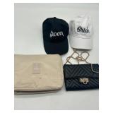 Large Lot of Women s Accessories, Includes Hat Set