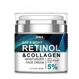 Retinol & Collagen Moisturizer Face Cream - Day &
