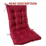 1pc Rocking Chair Cushion Premium Pad Non Skid wit