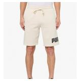 Size 4XL PUMA Mens Logo Fleece Drawstring 10 Inch