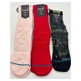 Lot of 3 Stance Size Medium Men s Socks Variety of