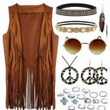 Size Medium 60s 70s Outfits for Women Hippie Acces