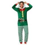 Size XL Christmas Onesie Pajamas for Men Adult One