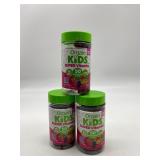 Lot Of 3 Orgain Kids Sugar Free Multivitamin Gummi