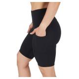 XS Yogalicious Womens High Waisted Biker Shorts Wo