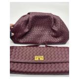 Lot of 2 Women s Organizers Travel Clutches Bags M