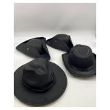 Lot Of 4 Various Cos-Play hats