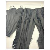 Size XXL Women s One Piece Outfit with Frilled Pan