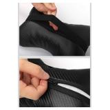 2Pcs Leather Carbon Fiber Leather Sport Car Seat C