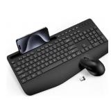 Wireless Keyboard and Mouse Combo Ergonamic Keyboa