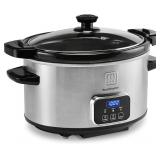 Toastmaster 4-Quart Digital Slow Cooker with Locki