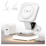 5-in-1 Magnetic Wireless Charging Stand for Apple