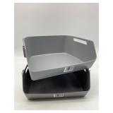 Set Of 2 Stackable Trays