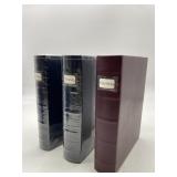 Lot Of 3 Bellagio-Italia DVD Storage Binder, Class