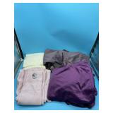 Lot of curtains, assorted sizes and colors