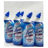 Lot of 6 Lysol Toilet Bowl Cleaner Gel Ocean Fresh