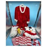 Large Lot of Christmas costumes, outfits, accessor
