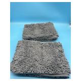 Lot of 2 Bathroom Rugs 30x20, Extra Soft Absorbent