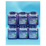 Lot of 6 Natrol Melatonin Gummies, Sleep Support,