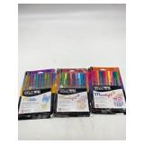 Lot Of 3 Various Gelly Roll Moonlight Pens