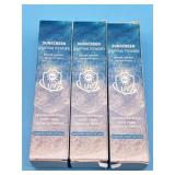Lot of 3 Mineral Face Sunscreen Setting Powder,Las