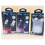New Disney charging cables and usb charging and to