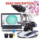 AmScope - 40X-2500X LED Digital Binocular Compound