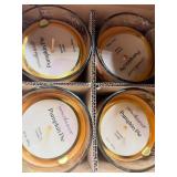 New (lot of 4) Pumpkin Pie Perfect Harvest candles