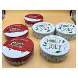 New 6-count XL round tins