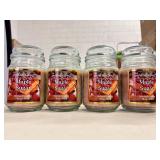New (lot of 4) Maple sugar candles 18oz