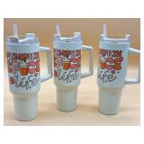 New 3-count 40oz tumblers