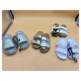 New size 5/6 women s sandals 4-pairs