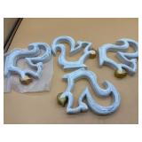 New 4-count squirrel decor