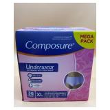 New 38 count XL mega pack women s underwear