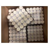New 800 count tea lights, original white 100 light