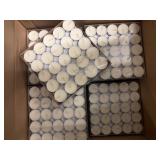New 800 count tea lights, original white 100 light