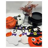 Large Lot of Halloween Decor!! Includes 6 PCs Skul