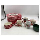Never to early to shop for Christmas- Plates & Cup