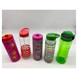 Lot Of Various Water Bottles