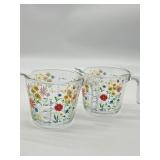 Lot of 2 Dolly Parton Measuring Cups for Kitchen F