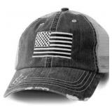 Velcro adjustable USA American Flag Baseball Cap B