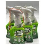 Lot of 6 Lime-A-Way Spring Fresh Scent Cleaner and