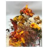 Huge Lot of Fall Themed Centerpiece Vase Decor!! V