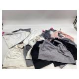Large Lot Of Sport Bras Sizes Small-XL