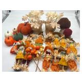 Large Lot of Fall Decor!! Includes Tabletop Decor,