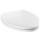 Sanborne Elongated Closed Front Toilet Seat with N