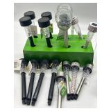 Large Lot of 26 Garden Stakes for Yard Decor, Vari