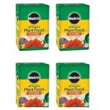Lot of 4 Miracle-Gro Water Soluble All Purpose Pla