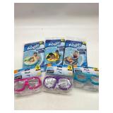 Lot Of Kids Swim Mask & Pool Ring