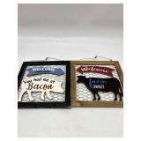 Lot Of 2 Wired Kitchen Decor